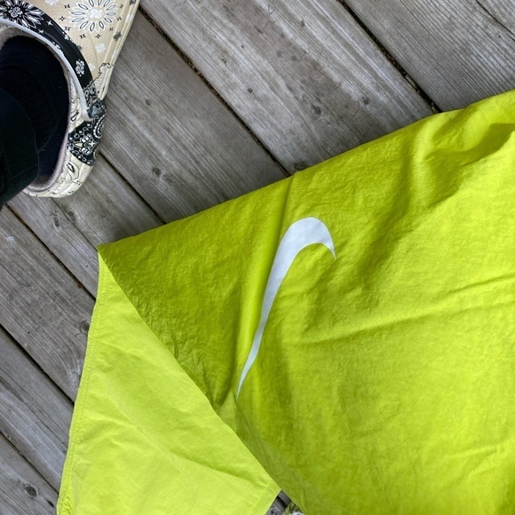 Nike X Stussy Beach Pants Sweatpants XL Neon - Picture 7 of 8